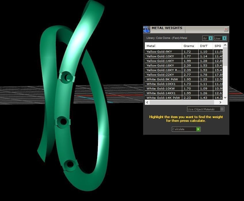 Model 322 Diamond Pendant 3D print model_10