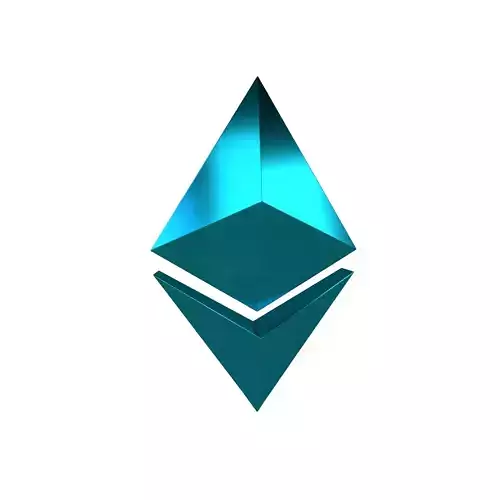 Ethereum v3 011 Low-poly 3D model