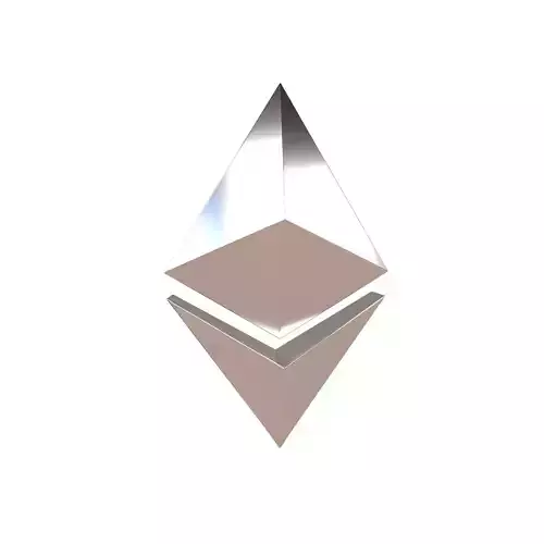 Ethereum v3 014 Low-poly 3D model