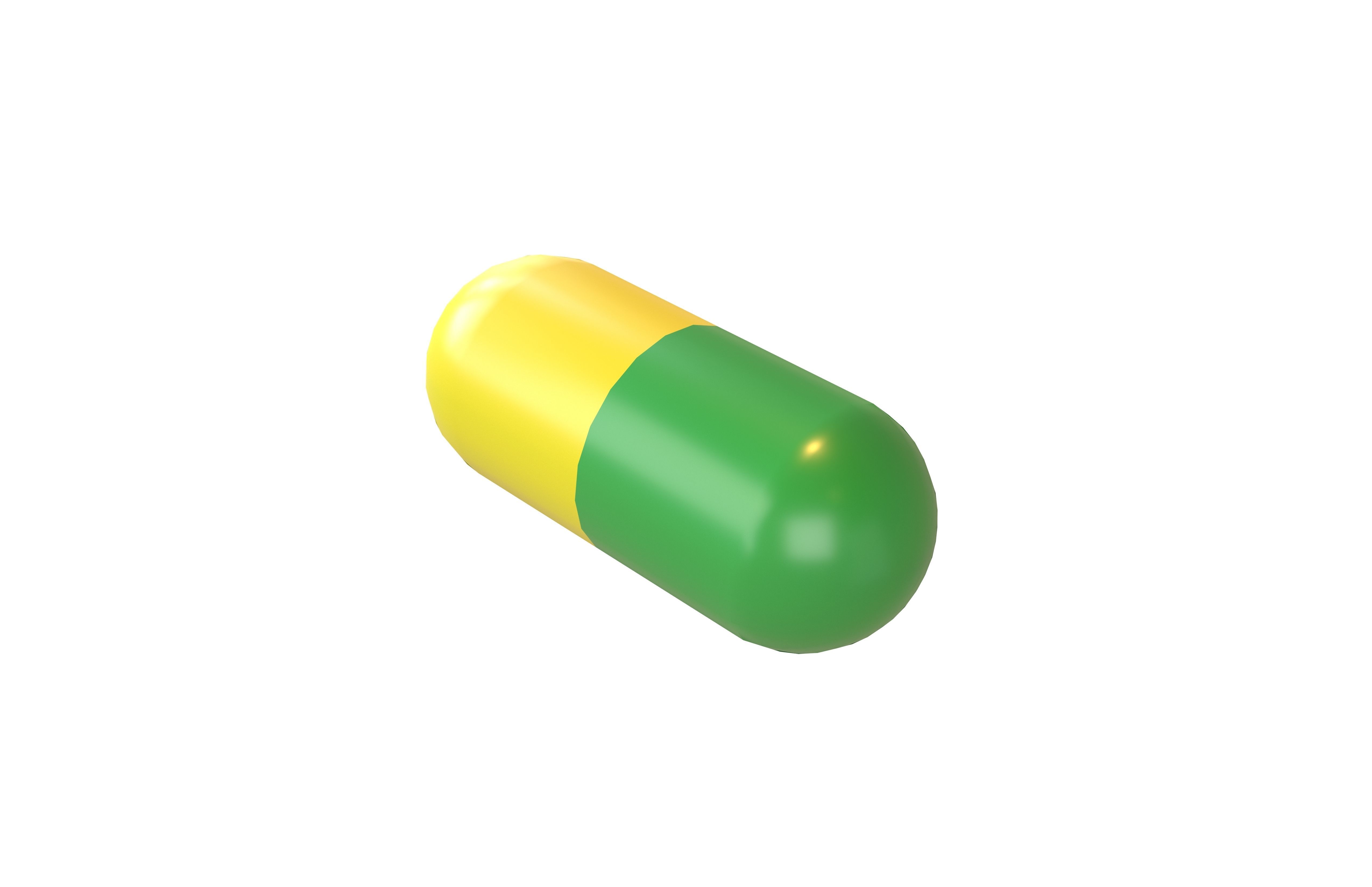 Pills v4 009 Low-poly 3D model_2