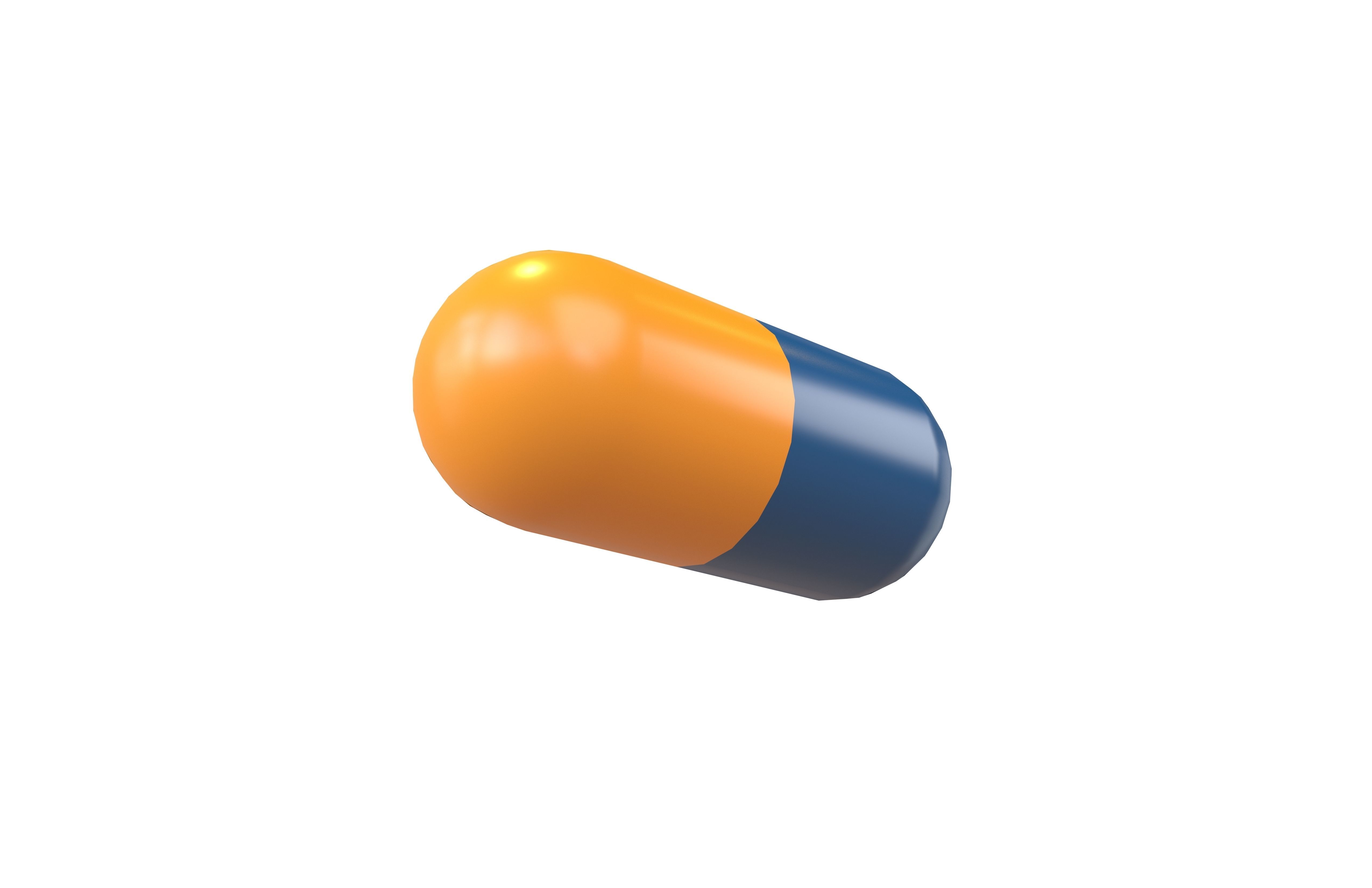 Pills v4 012 Low-poly 3D model_3