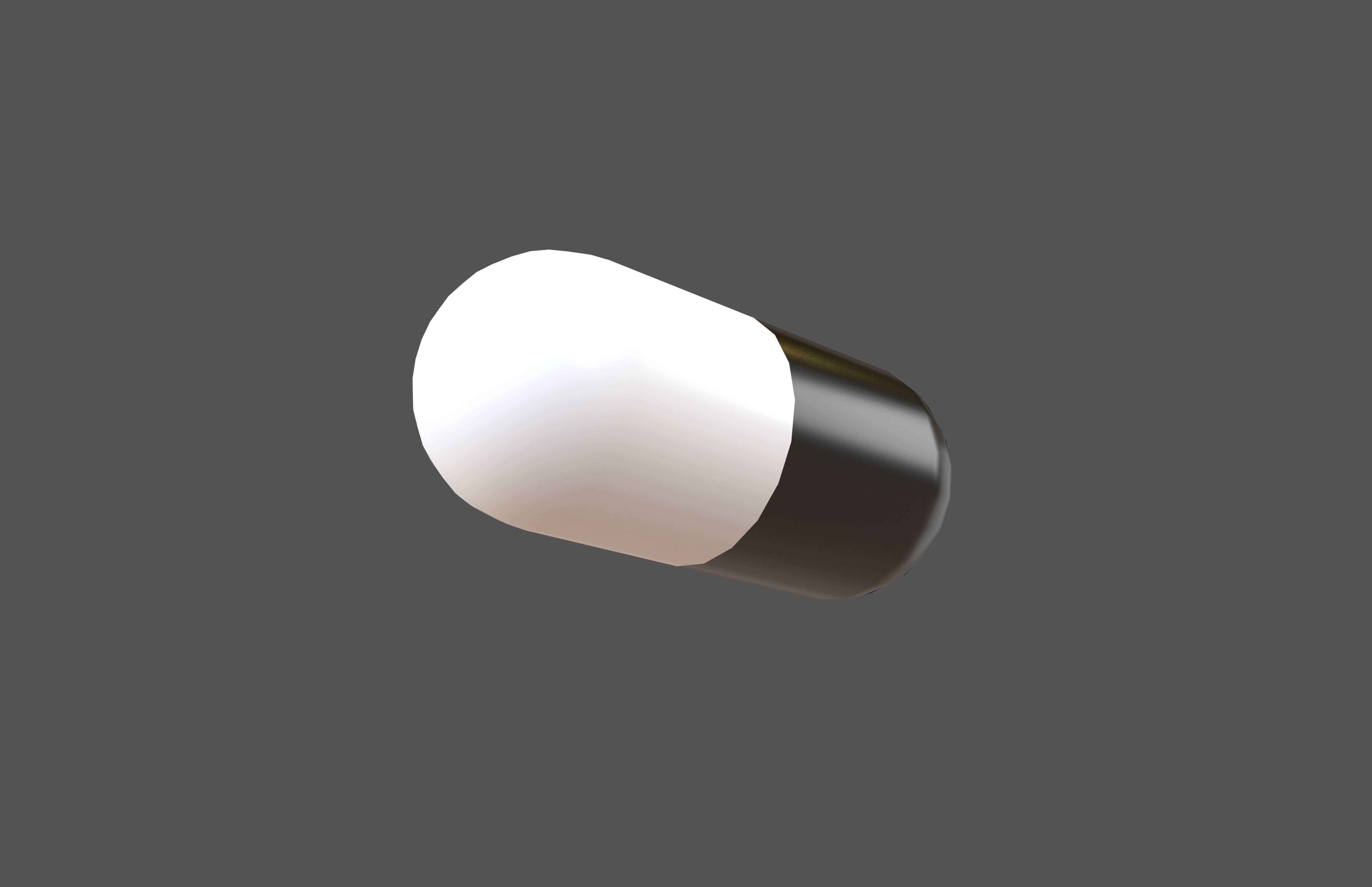 Pills v4 013 Low-poly 3D model_3