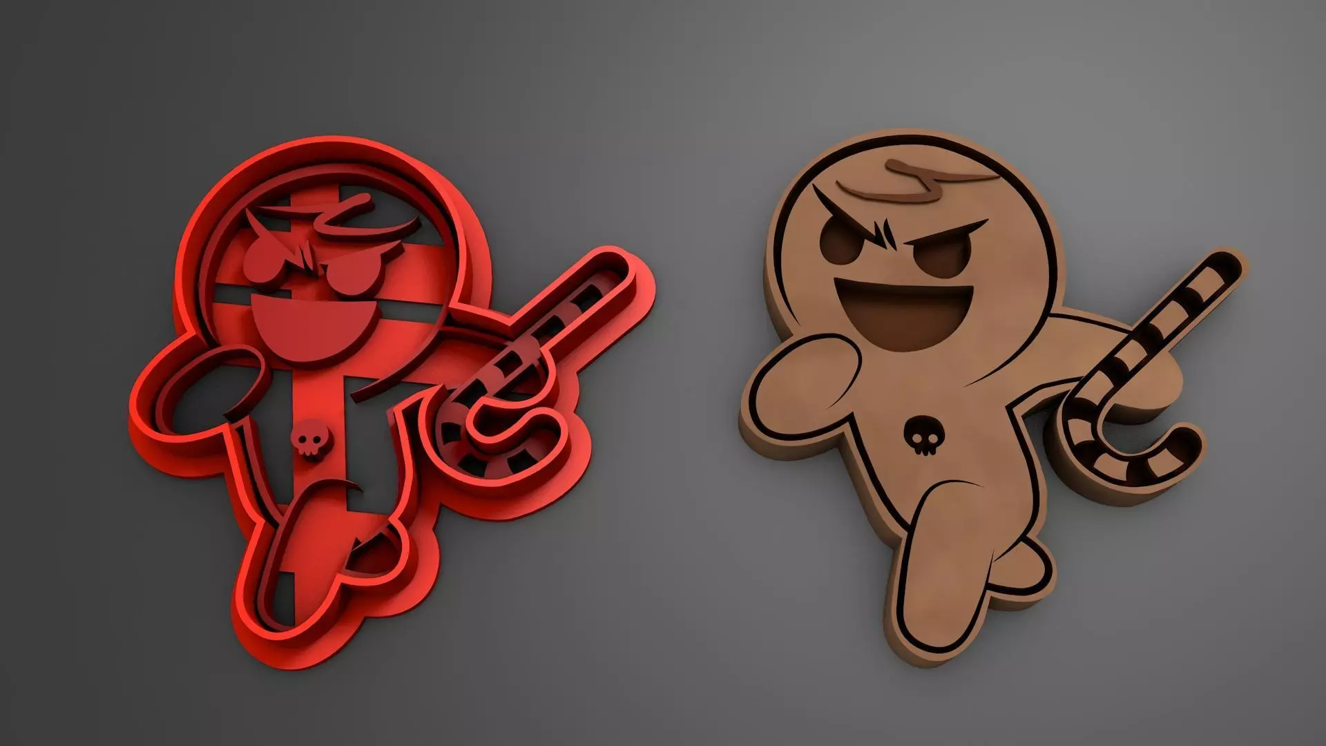 Cookie Run Kingdom Cookie Cutter Stl File 3D print model 3D print model