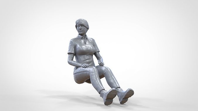 N1 Passenger next to Driver 3D print model 4