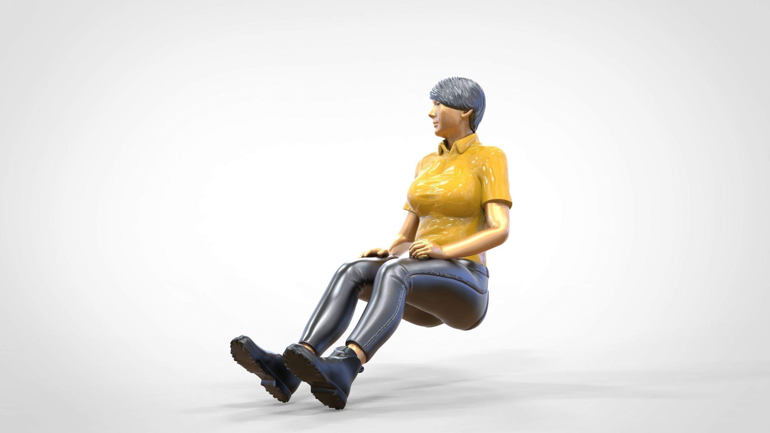 N1 Passenger next to Driver 3D print model_16