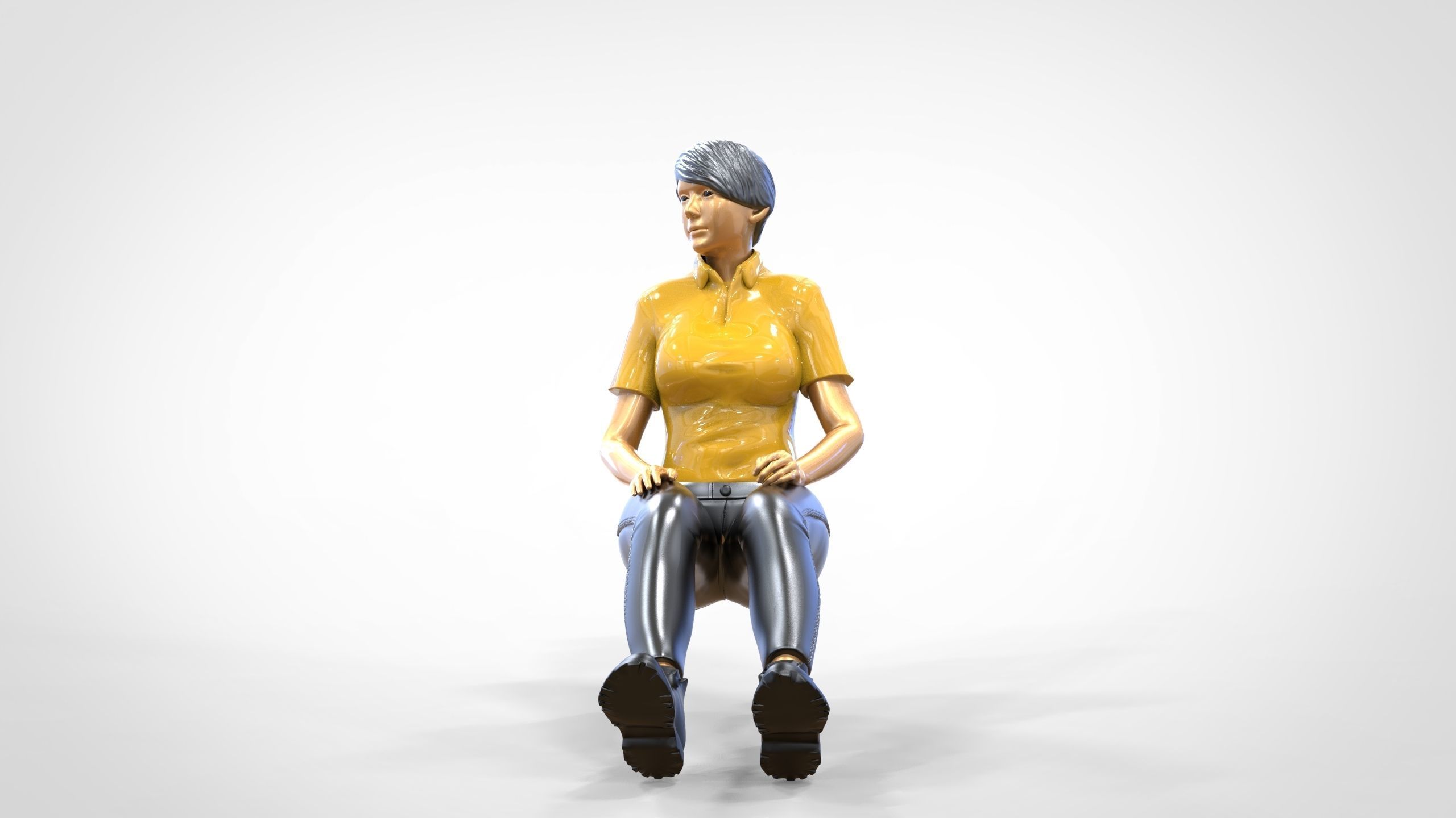 N1 Passenger next to Driver 3D print model_18