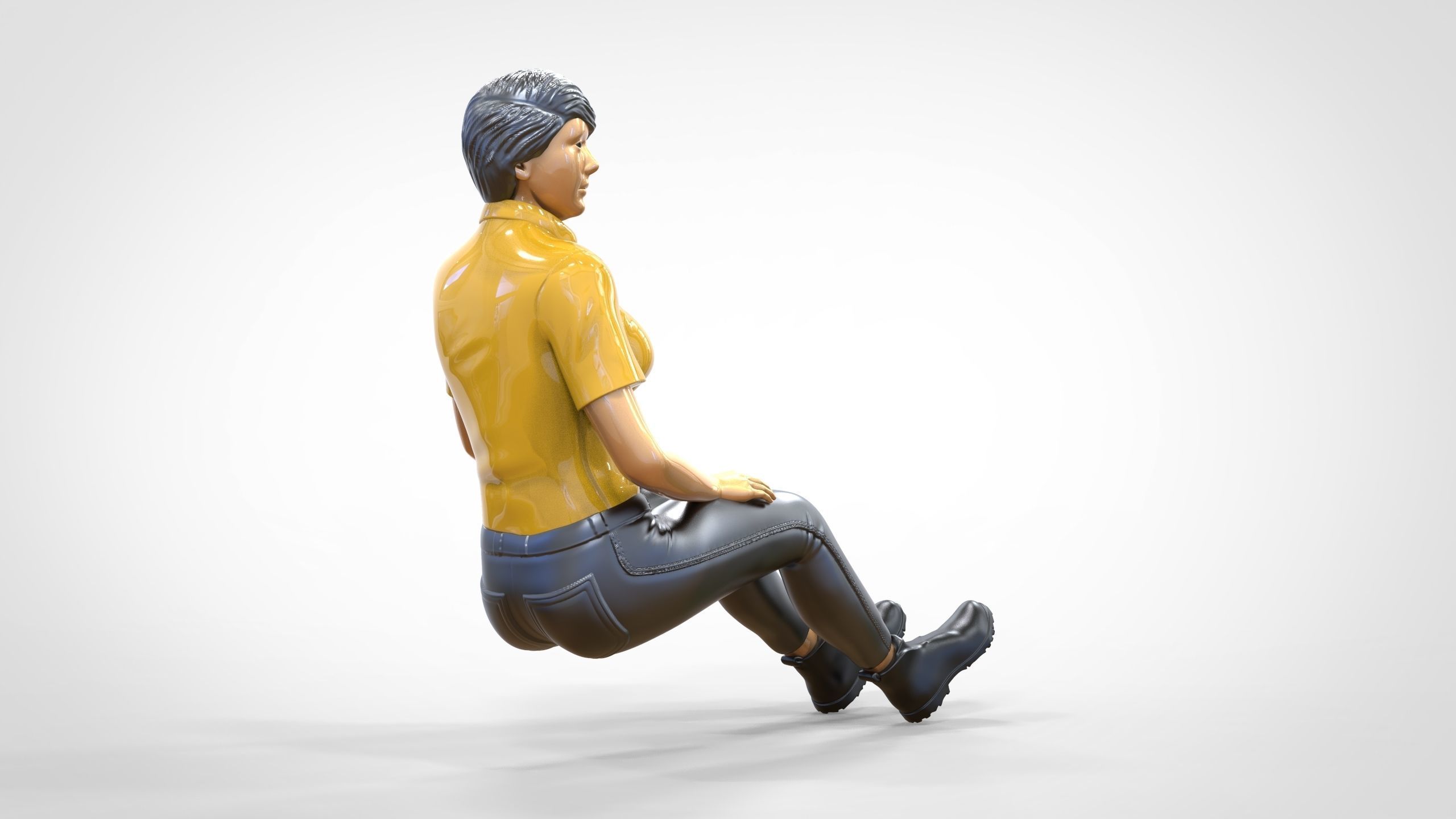 N1 Passenger next to Driver 3D print model_6