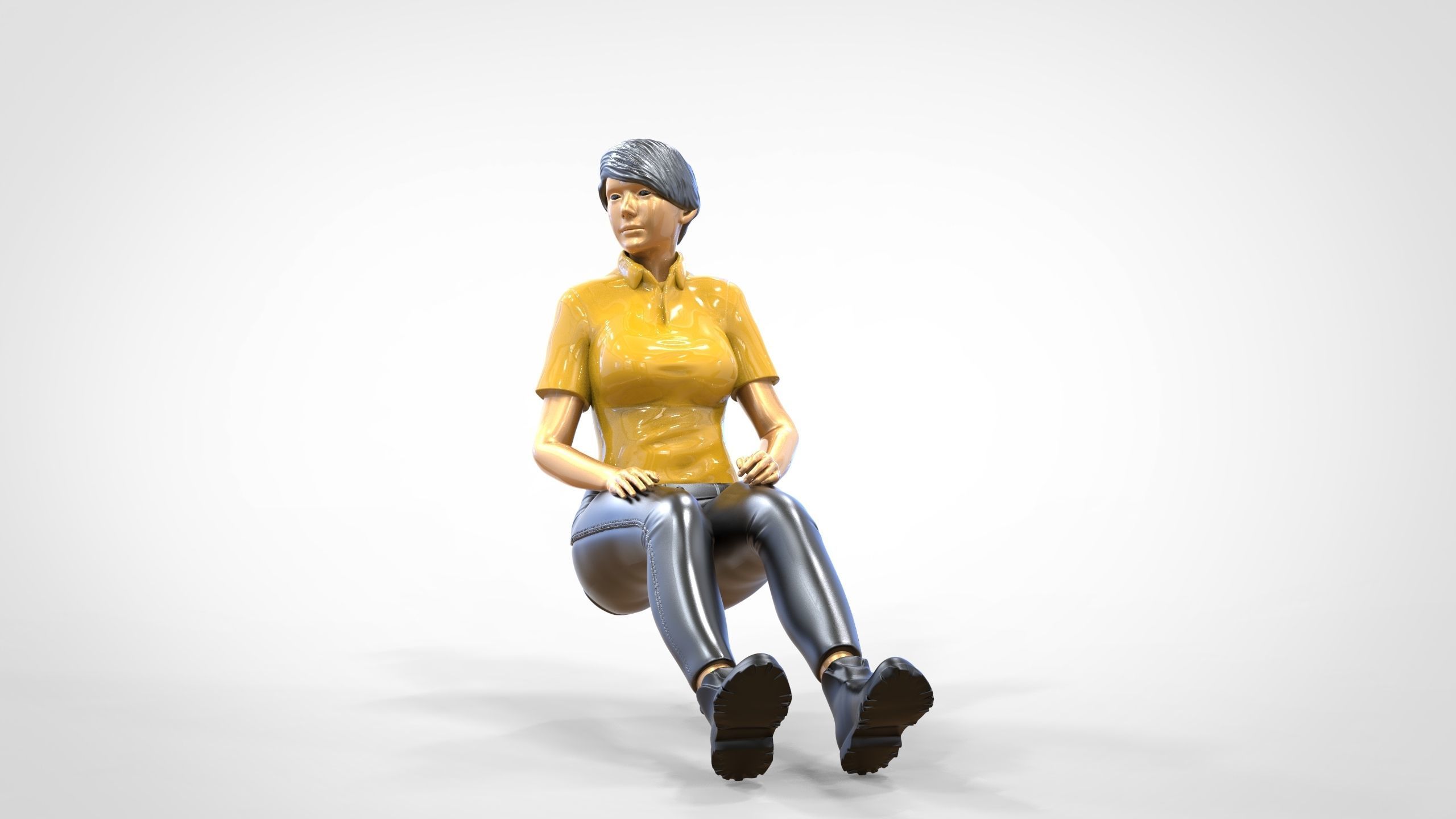 N1 Passenger next to Driver 3D print model_19