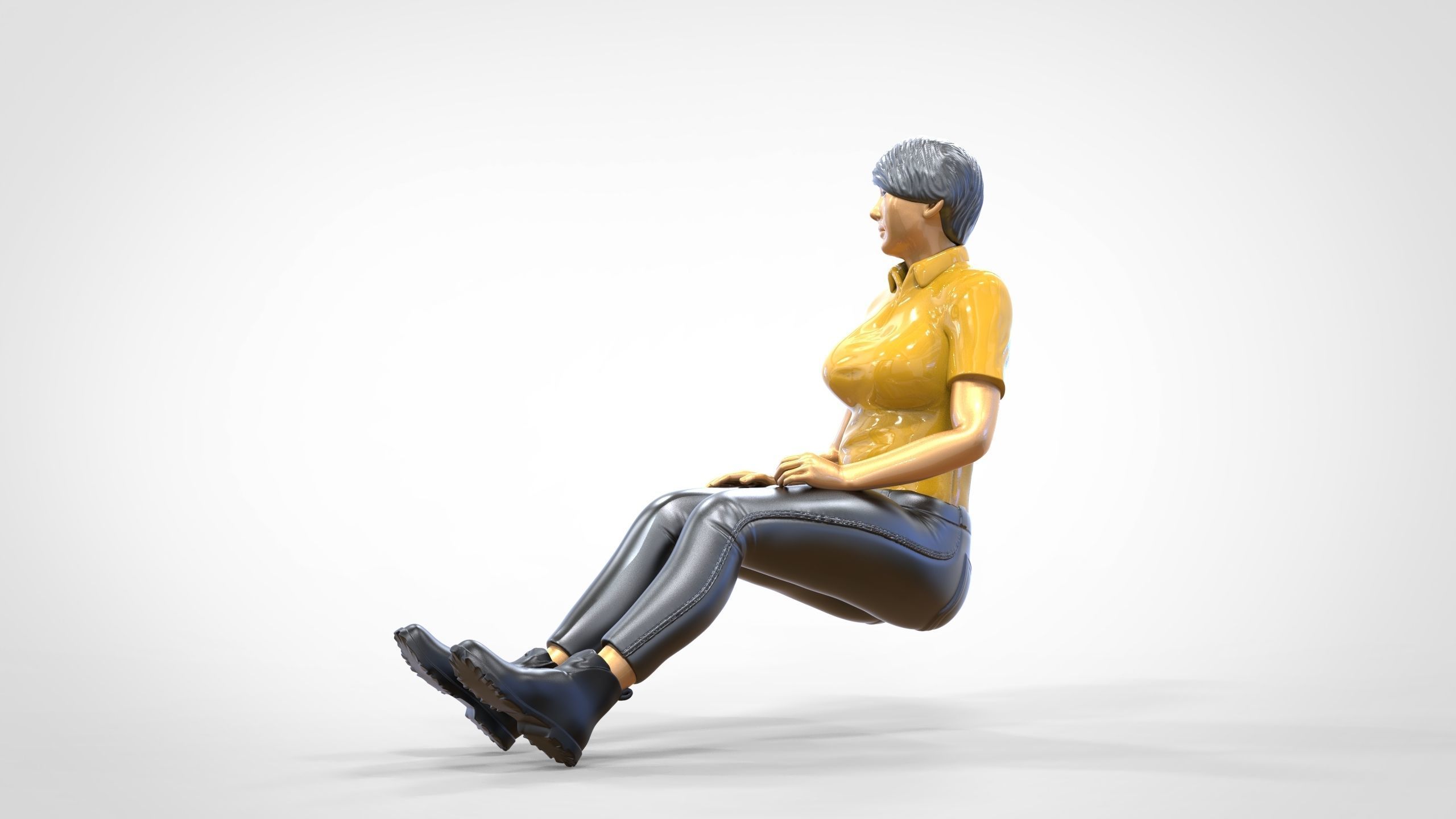 N1 Passenger next to Driver 3D print model_15