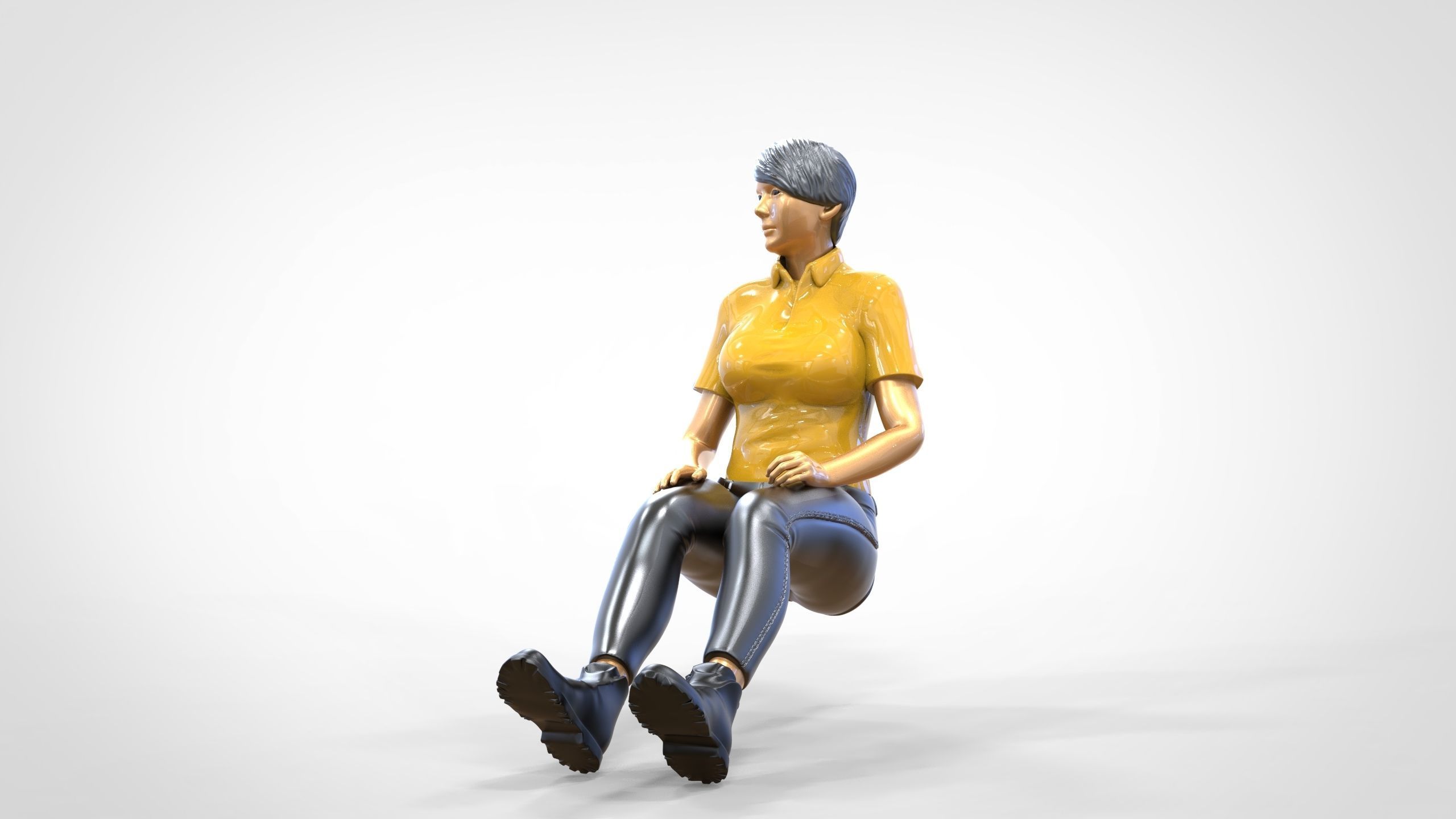 N1 Passenger next to Driver 3D print model_17