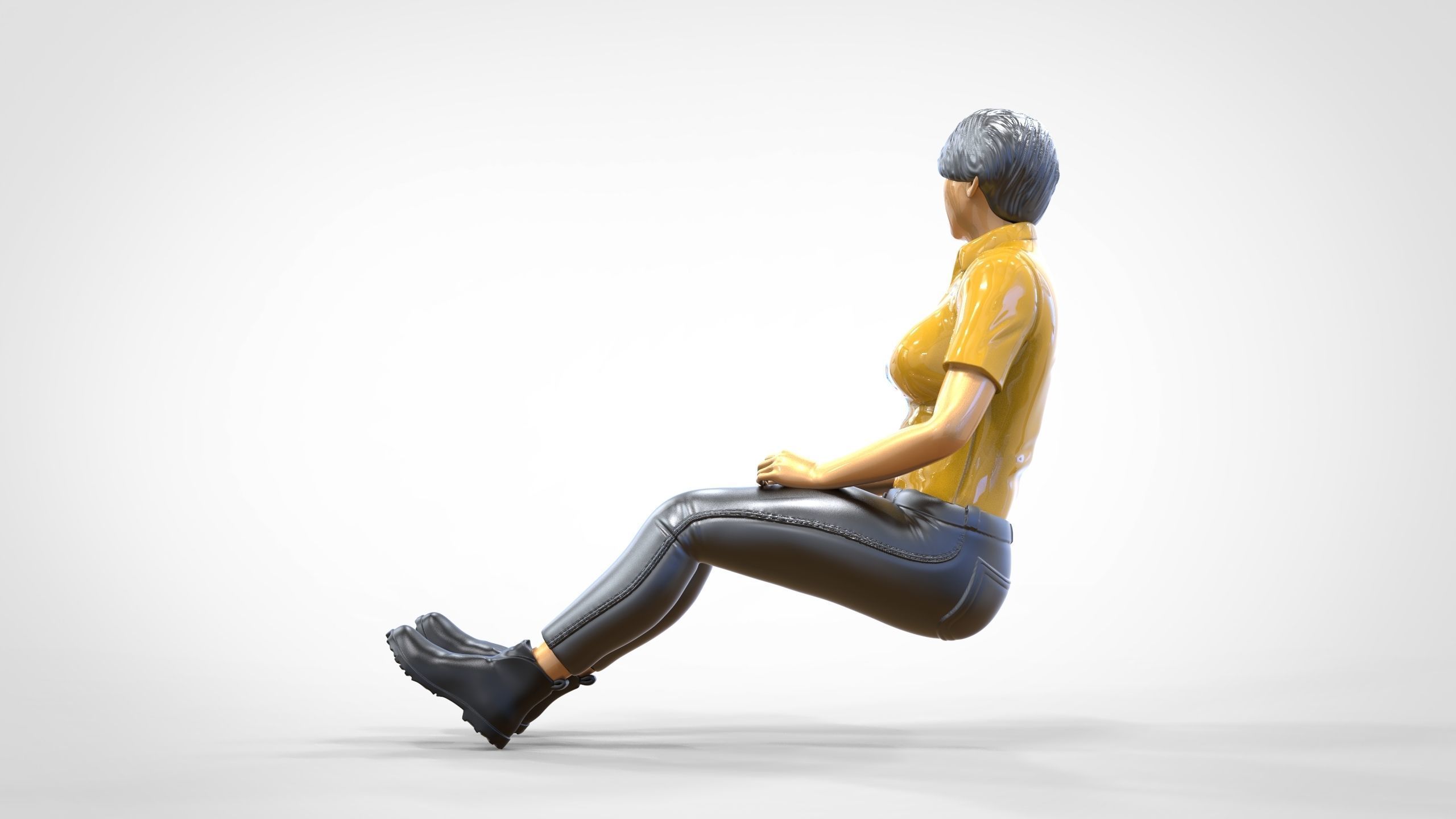 N1 Passenger next to Driver 3D print model_13