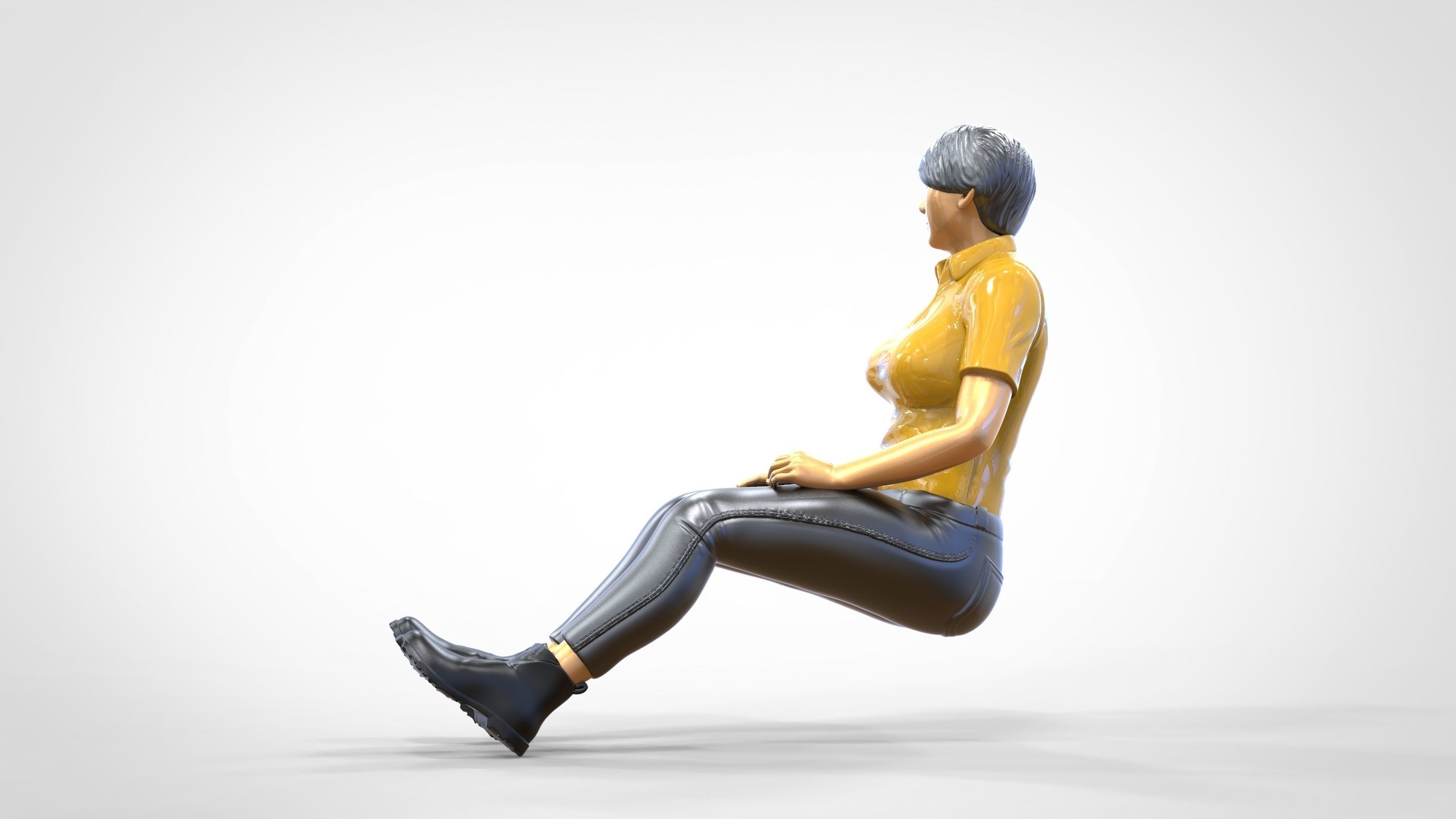 N1 Passenger next to Driver 3D print model_14