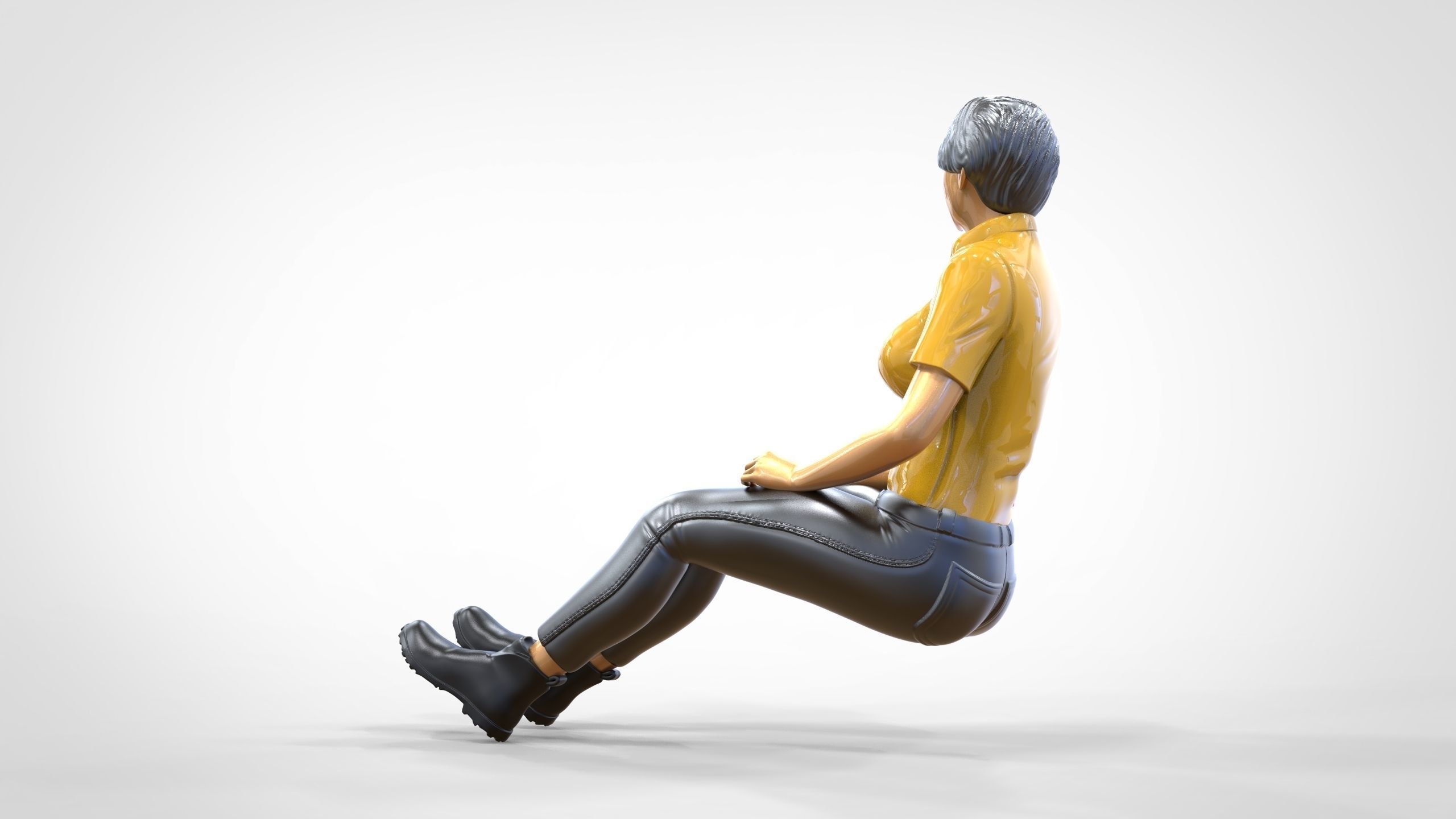 N1 Passenger next to Driver 3D print model_12