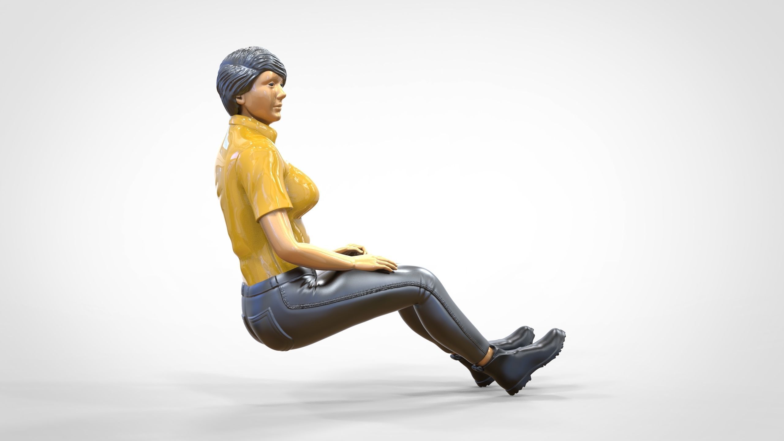 N1 Passenger next to Driver 3D print model_5