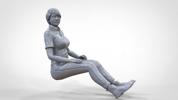N1 Passenger next to Driver 3D print model 2