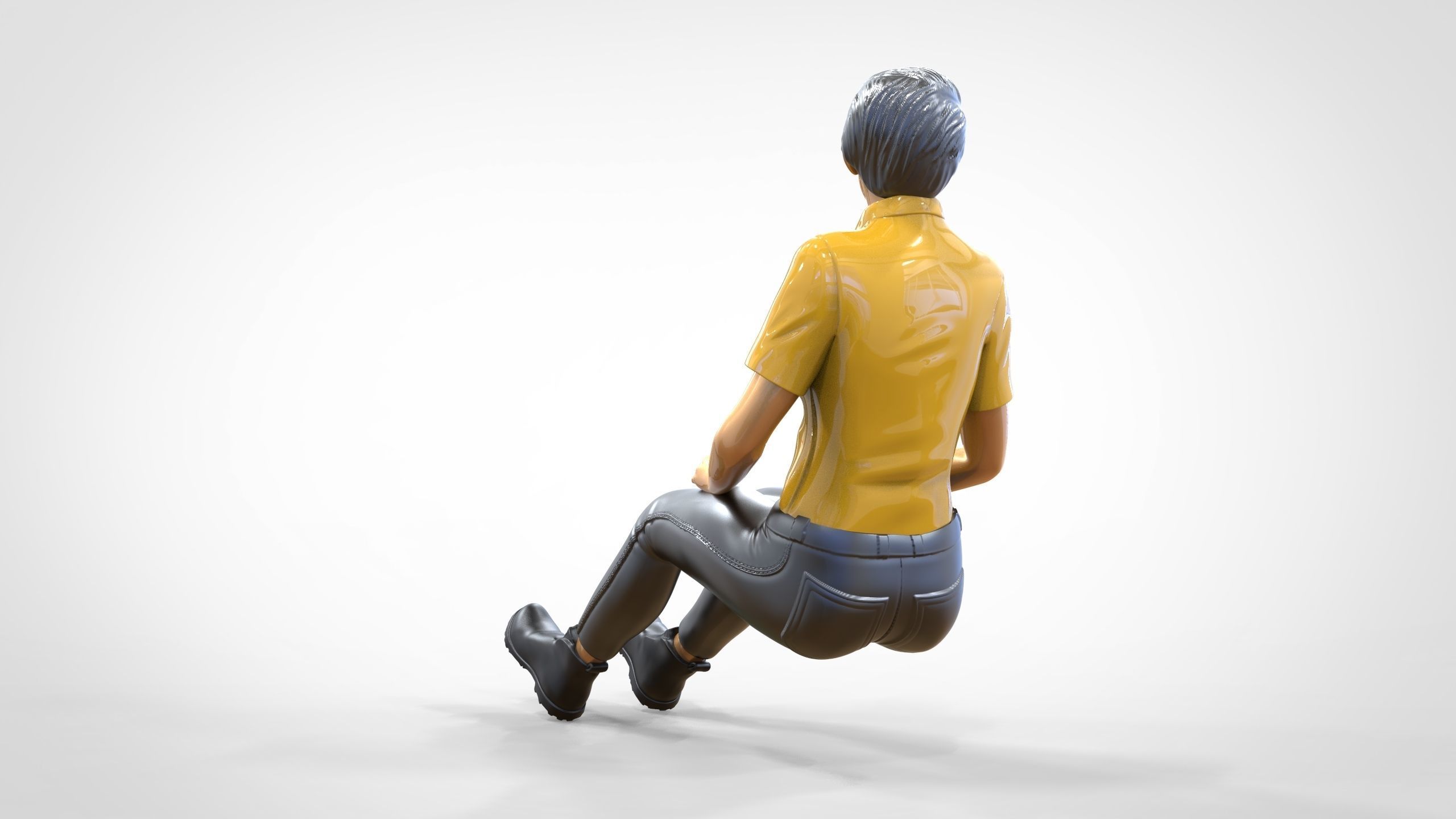 N1 Passenger next to Driver 3D print model_10