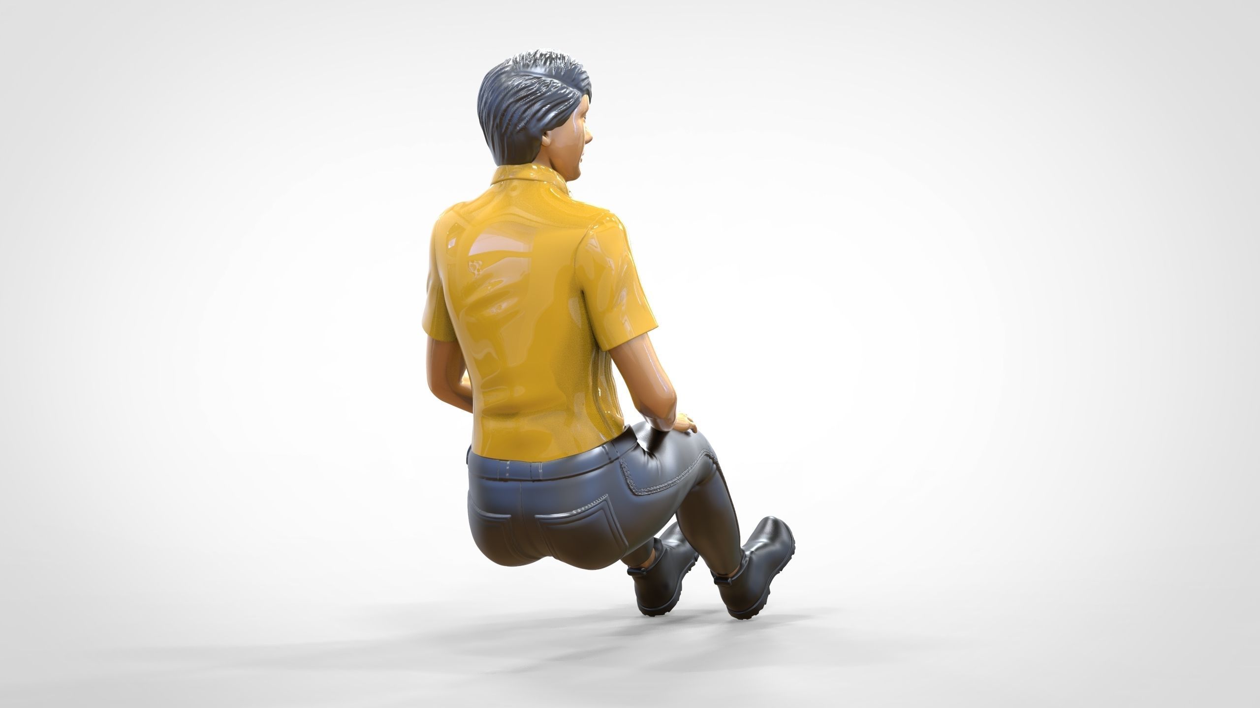 N1 Passenger next to Driver 3D print model_7