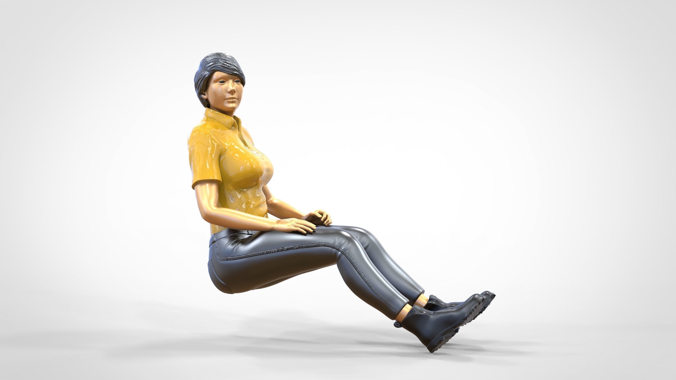 N1 Passenger next to Driver 3D print model_21