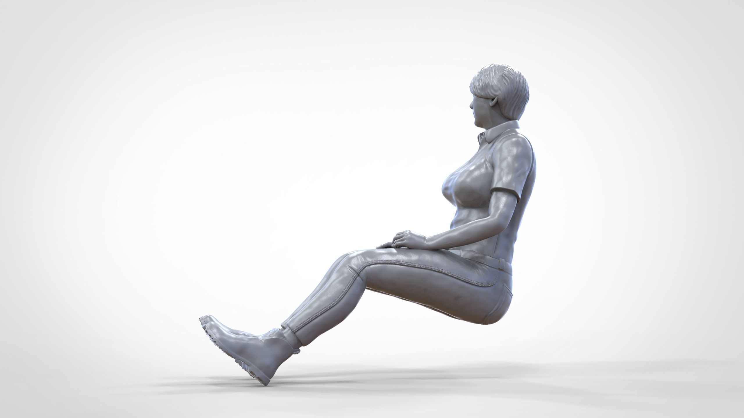 N1 Passenger next to Driver 3D print model_29