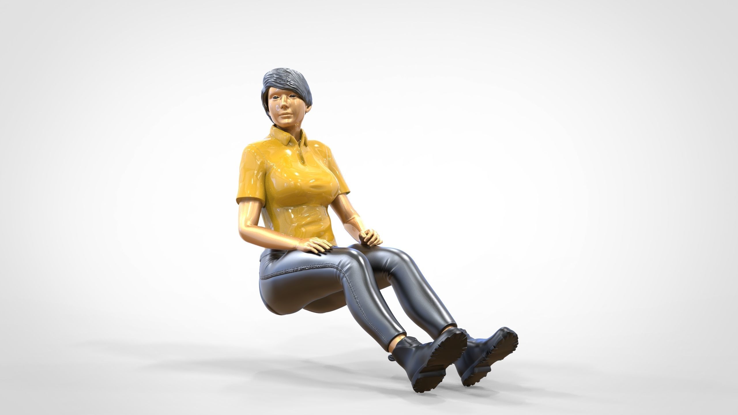 N1 Passenger next to Driver 3D print model_22