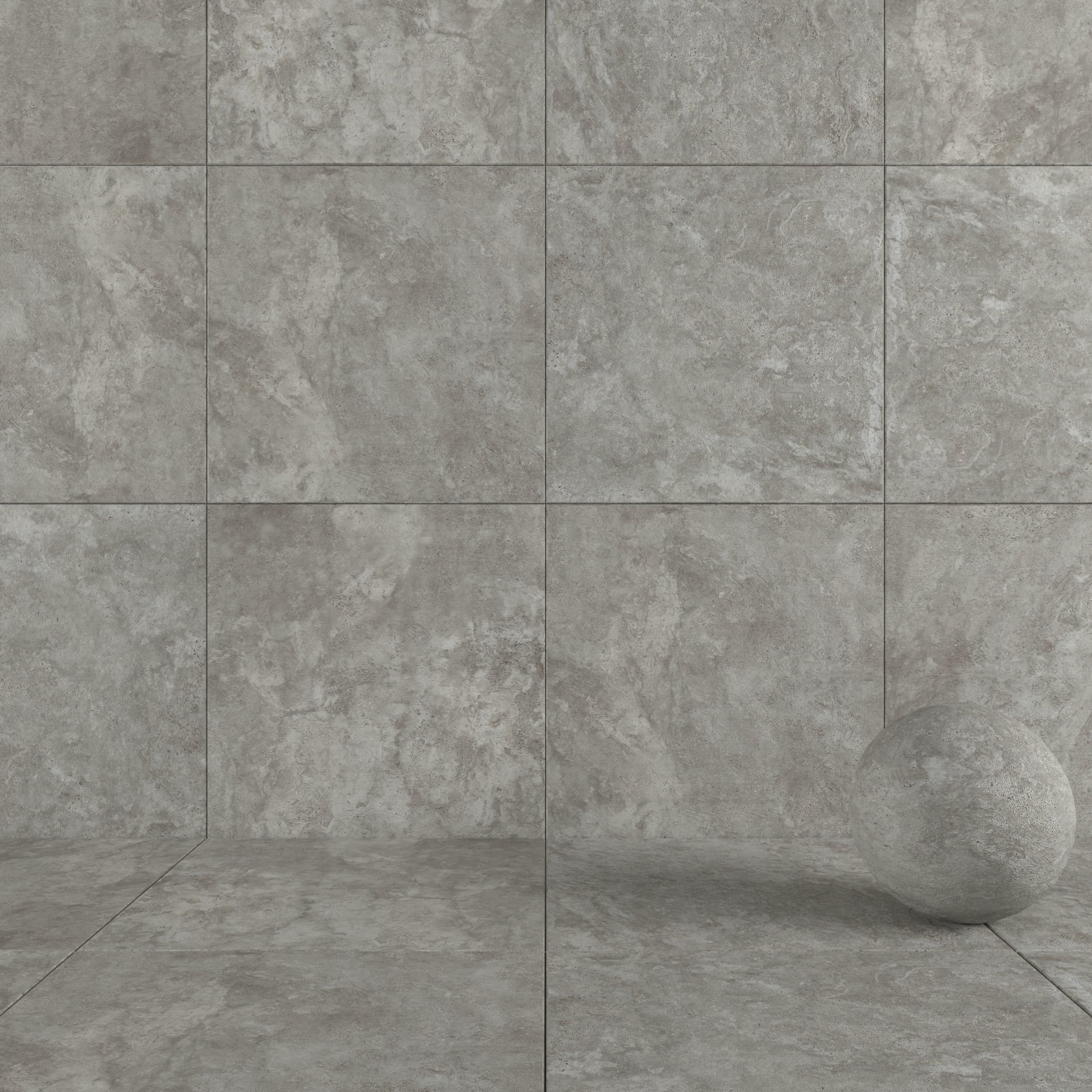 Flaviker Navona Grey Cross 120x120 Texture_4