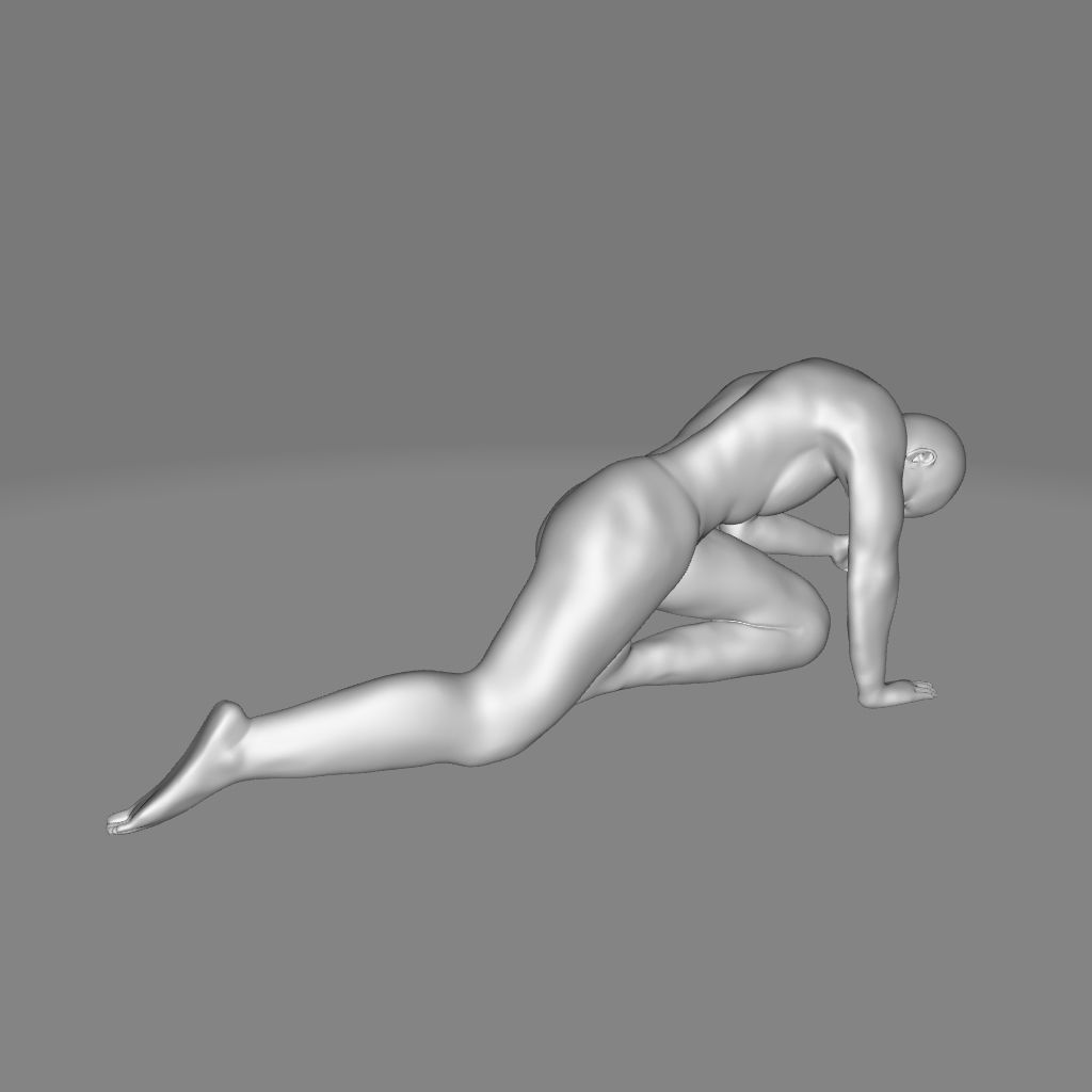 Tickmacrevan Figurine - 2 Colour 3D model_6