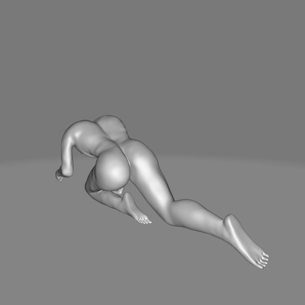 Tickmacrevan Figurine - 2 Colour 3D model_7