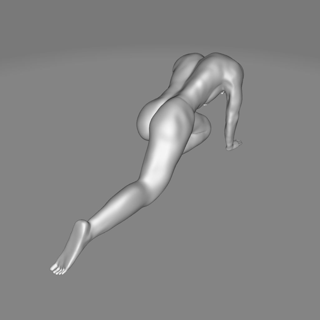 Tickmacrevan Figurine - 2 Colour 3D model_5