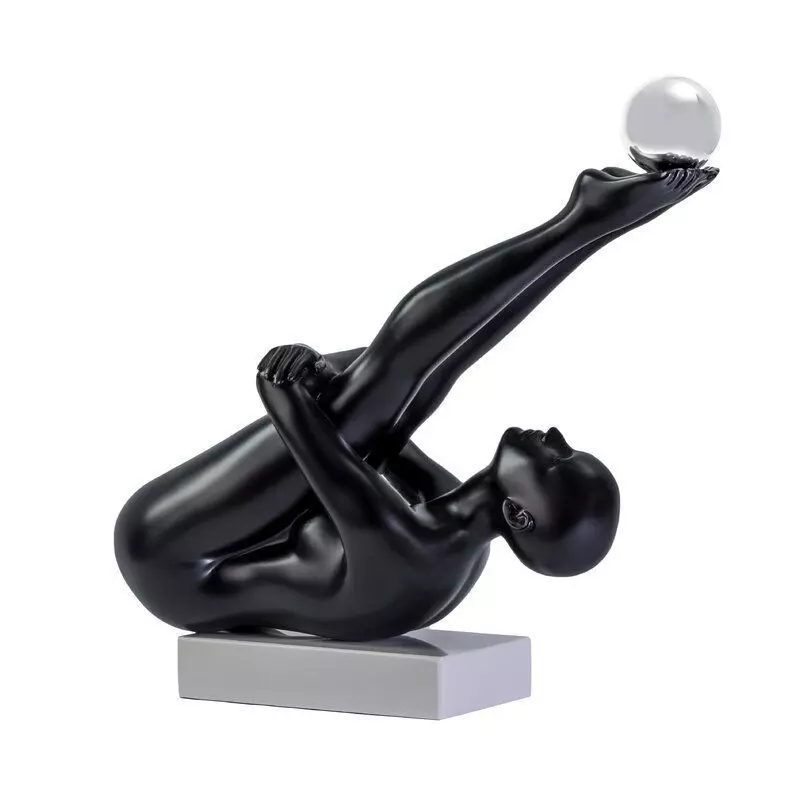  Tickmacrevan Modern Resin Doll Figurine - 2 Colour 3D model_0