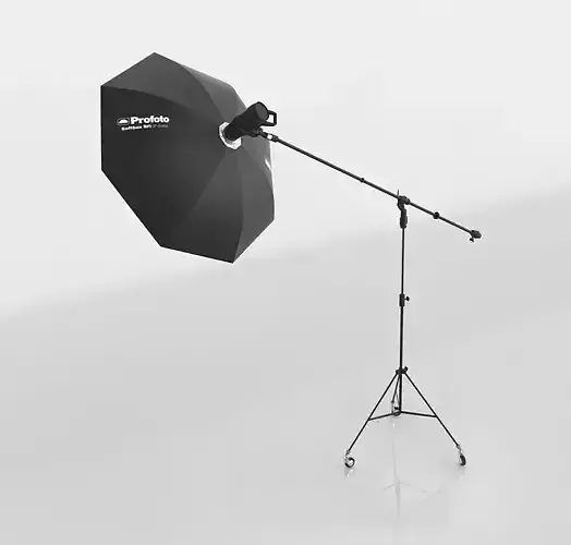 Photographer Lamp Pro Softbox Low-poly 3D model