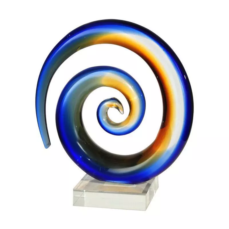 Blue Orange Lippold Handcrafted Sculpture Free 3D model
