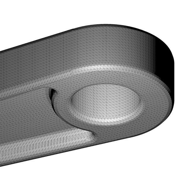 Stylish Adjustable Wrench 3D print model_3