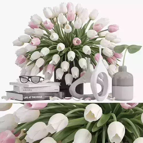 DECORATIVE SET TULIP 