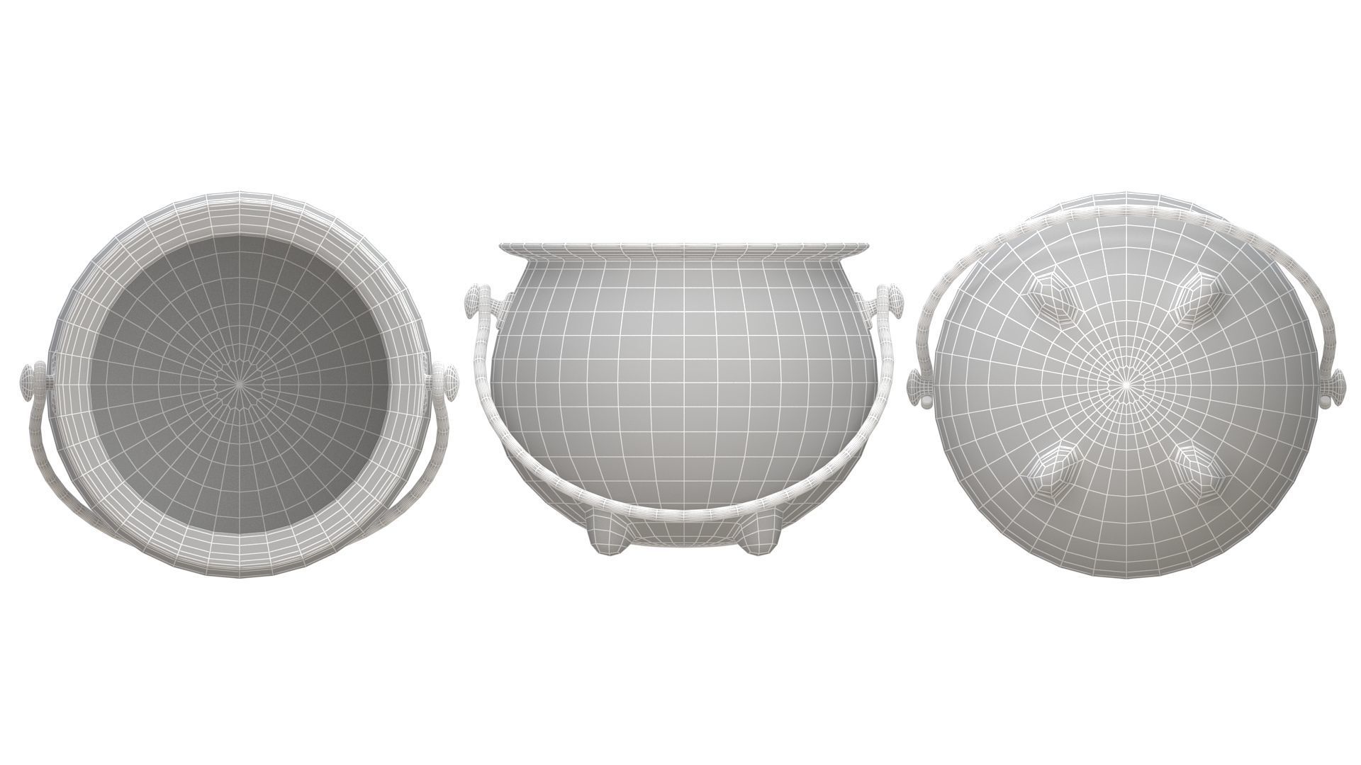 Pot of Gold 03 3D model_11