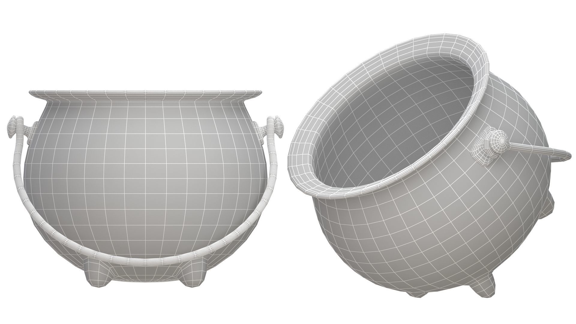 Pot of Gold 03 3D model_10