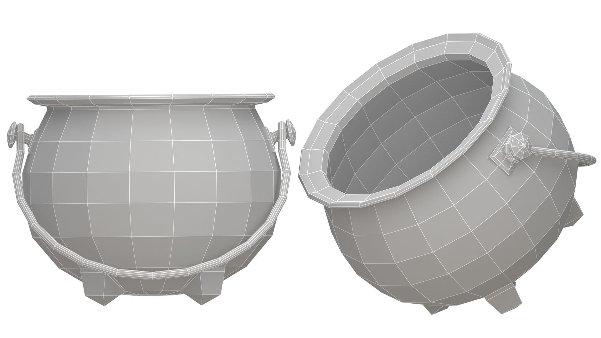 Pot of Gold 03 3D model_9