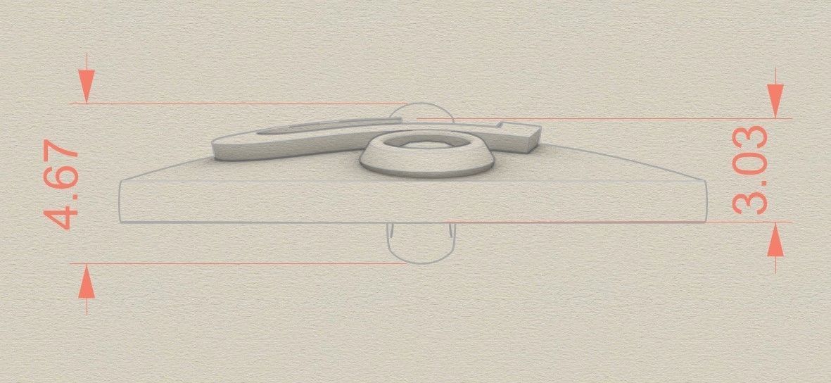 Model 328 Diamond Heart Pendant 3D print model_6