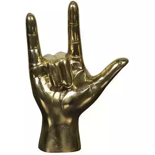 Brass I Love You  Figurine