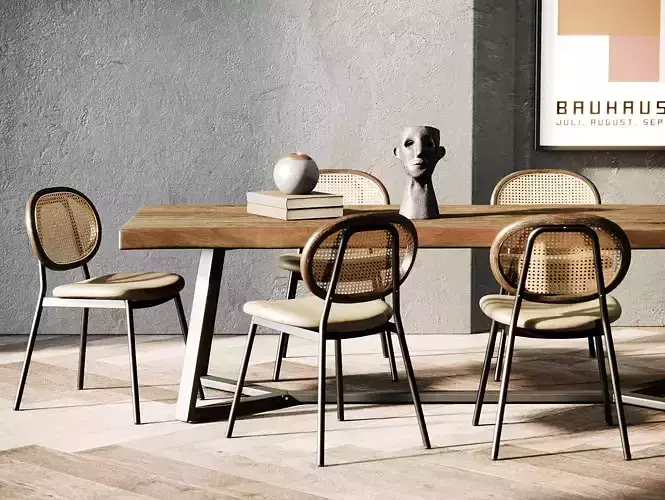 Dining Room Interior  ID300 3D model