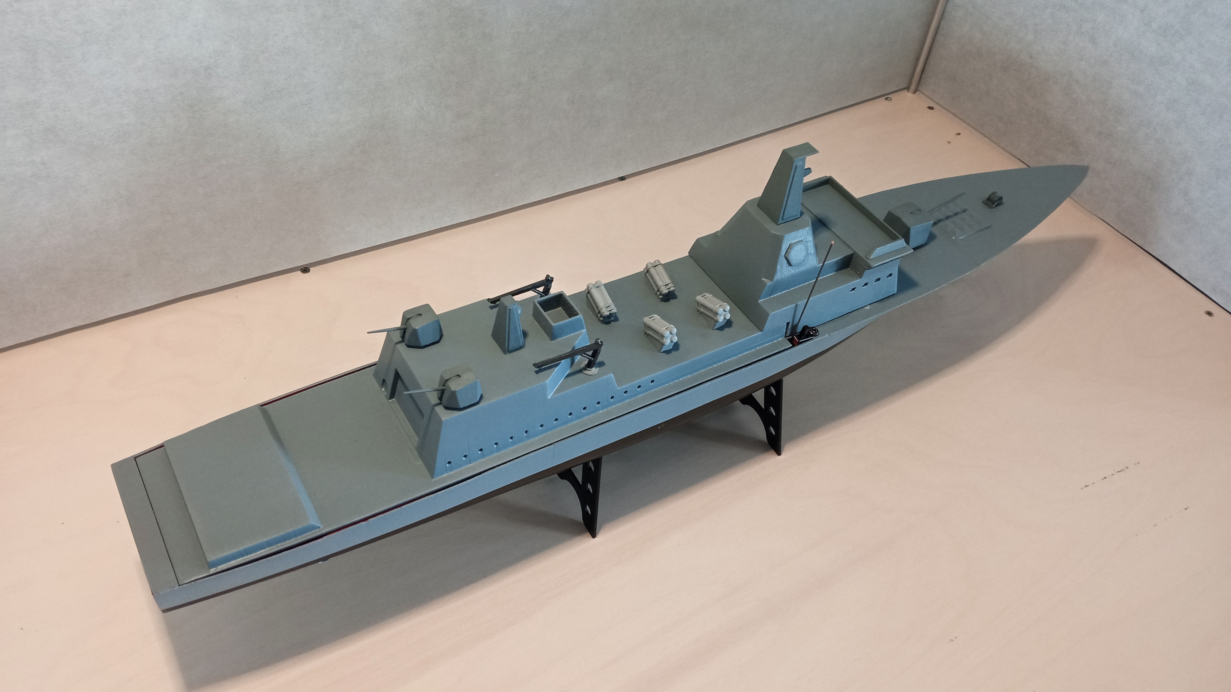 Cruiser - 3D print warship 3D print model_6