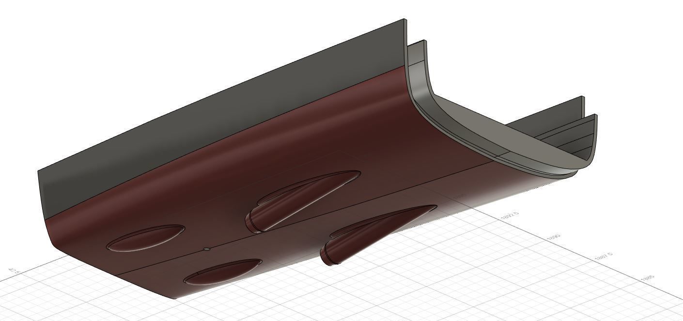 Cruiser - 3D print warship 3D print model_9