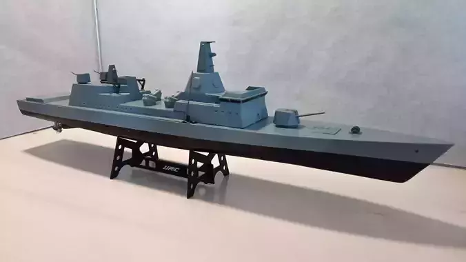 Cruiser - 3D print warship 3D print model