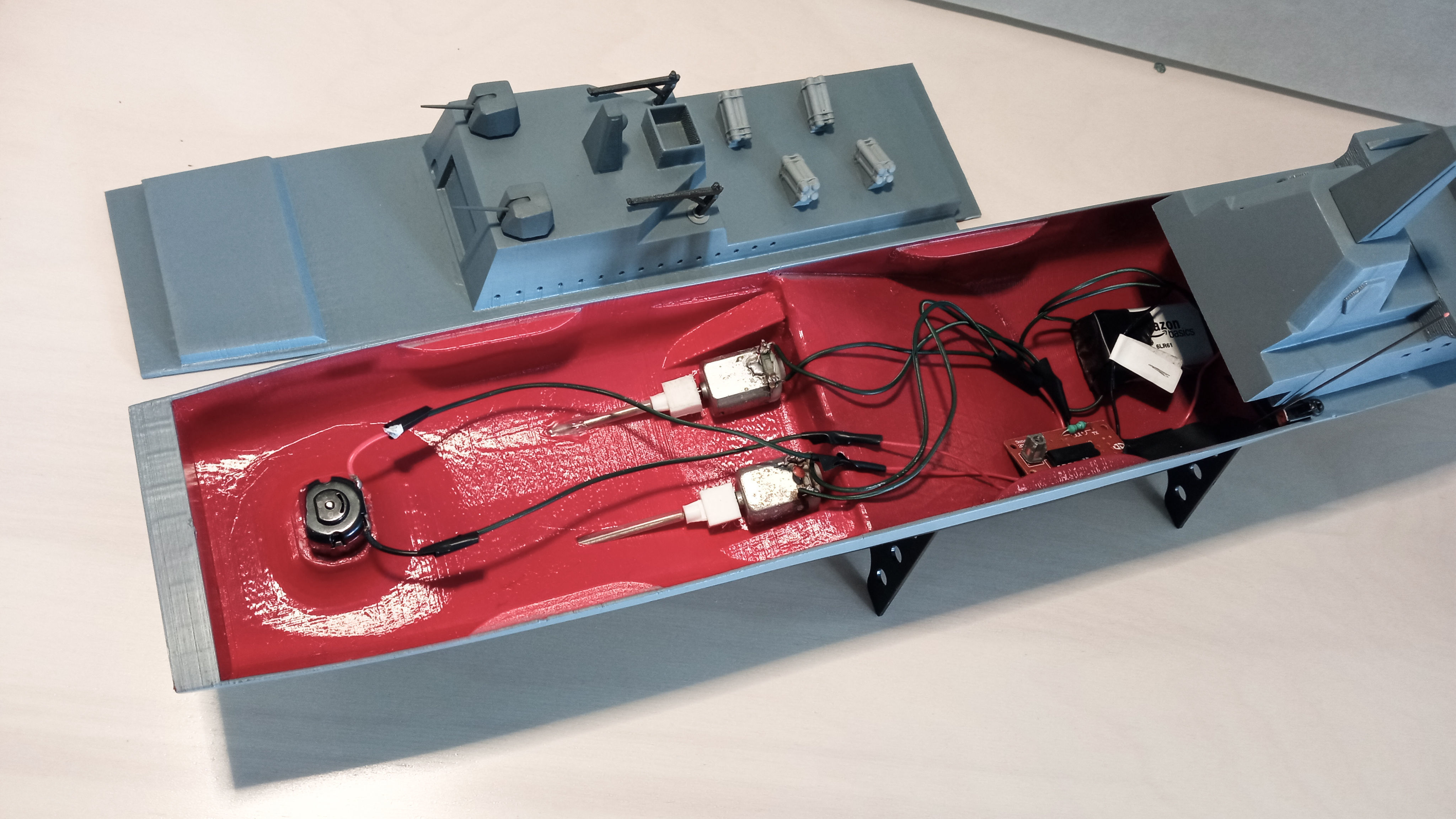 Cruiser - 3D print warship 3D print model_8