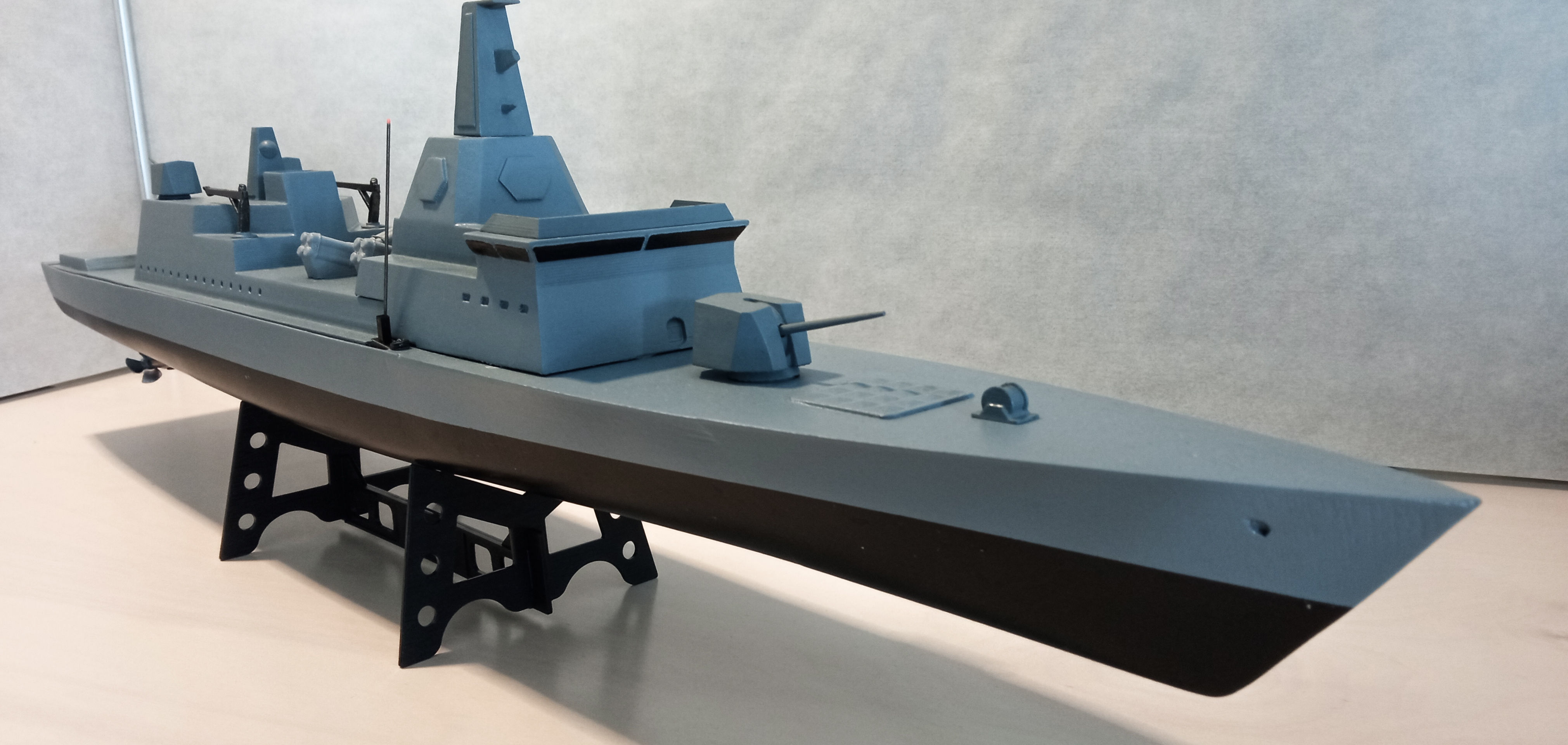 Cruiser - 3D print warship 3D print model_5