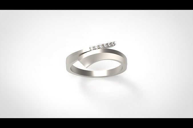 Model 332 Weeding Ring 8 US Size  3D print model