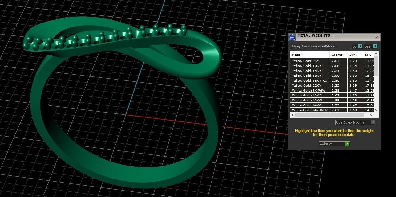 Model 333 Infinity Ring 6half US Size  3D print model_10