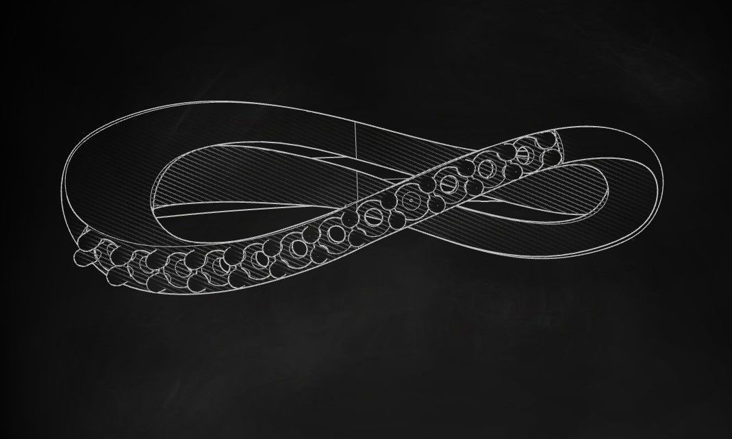 Model 333 Infinity Ring 6half US Size  3D print model_9