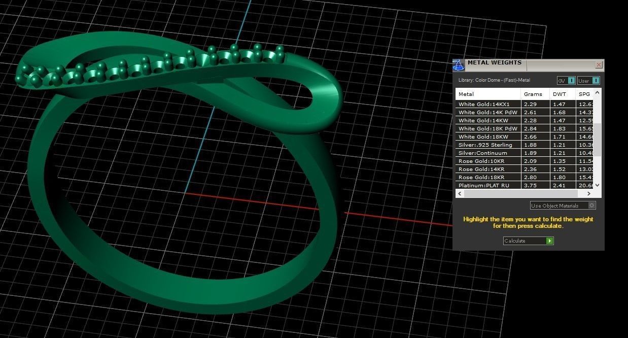 Model 333 Infinity Ring 6half US Size  3D print model_11