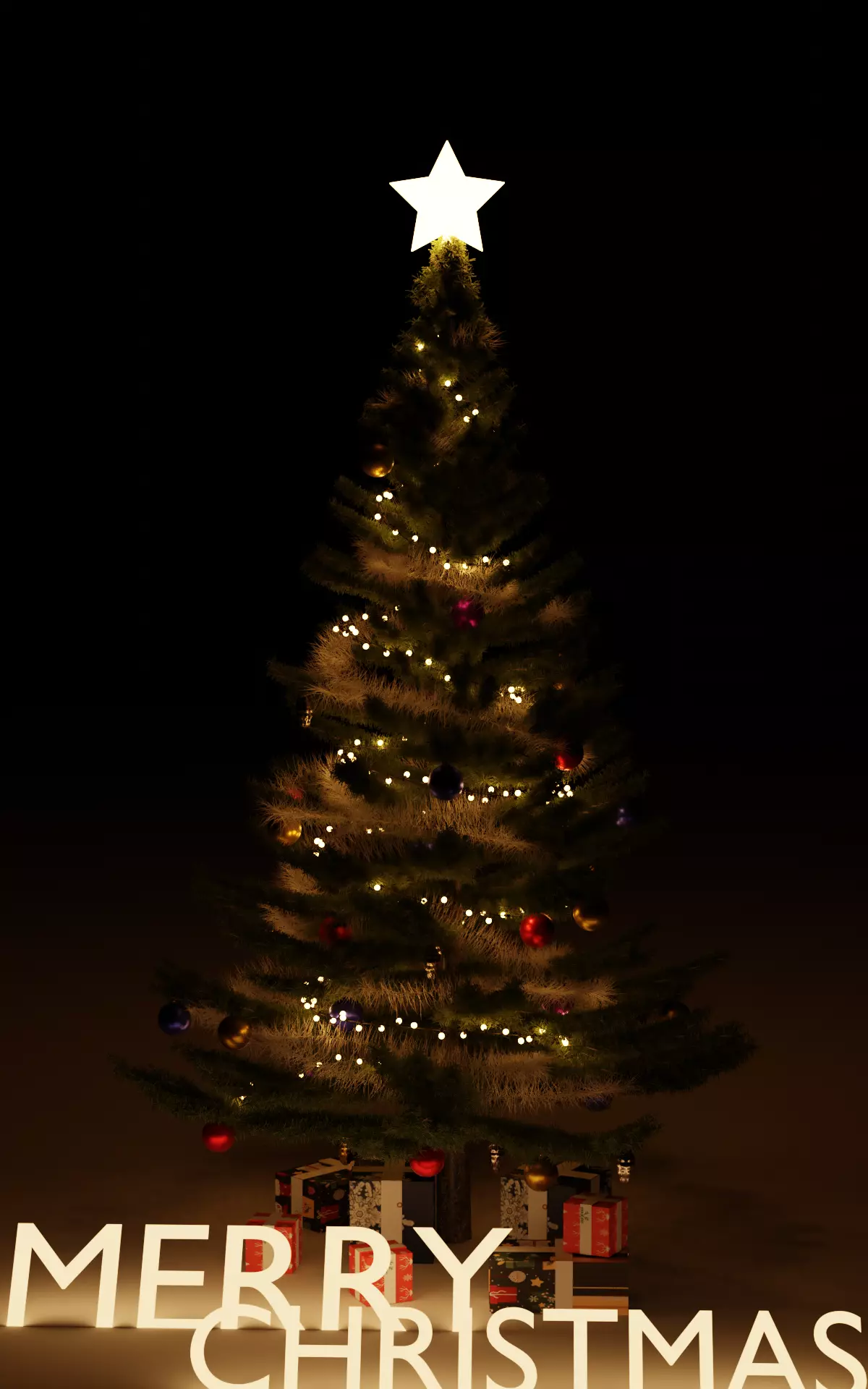 Chritsmas tree 3D model_0