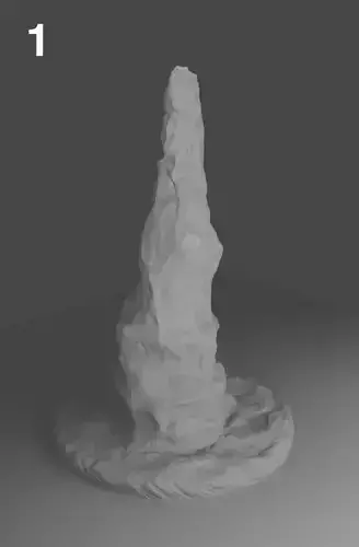 Cavern Stalactites and Stalagmites reads for printer Set 1